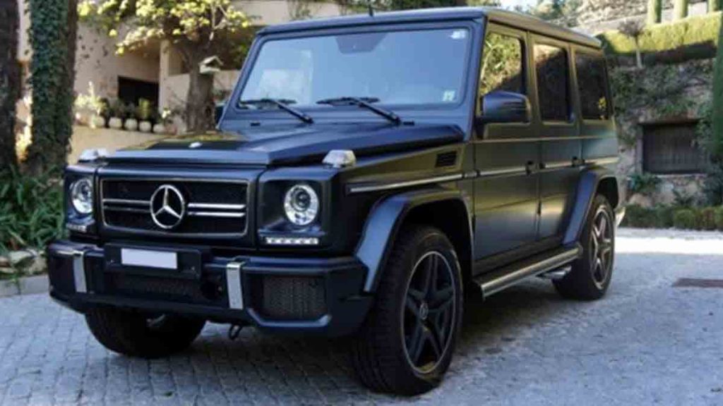 Jim Iyke Mercedes G wagon