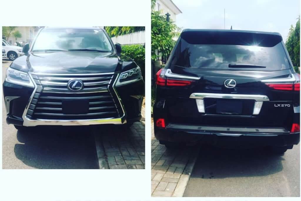 Tonto Dike 2017 Lexus 570