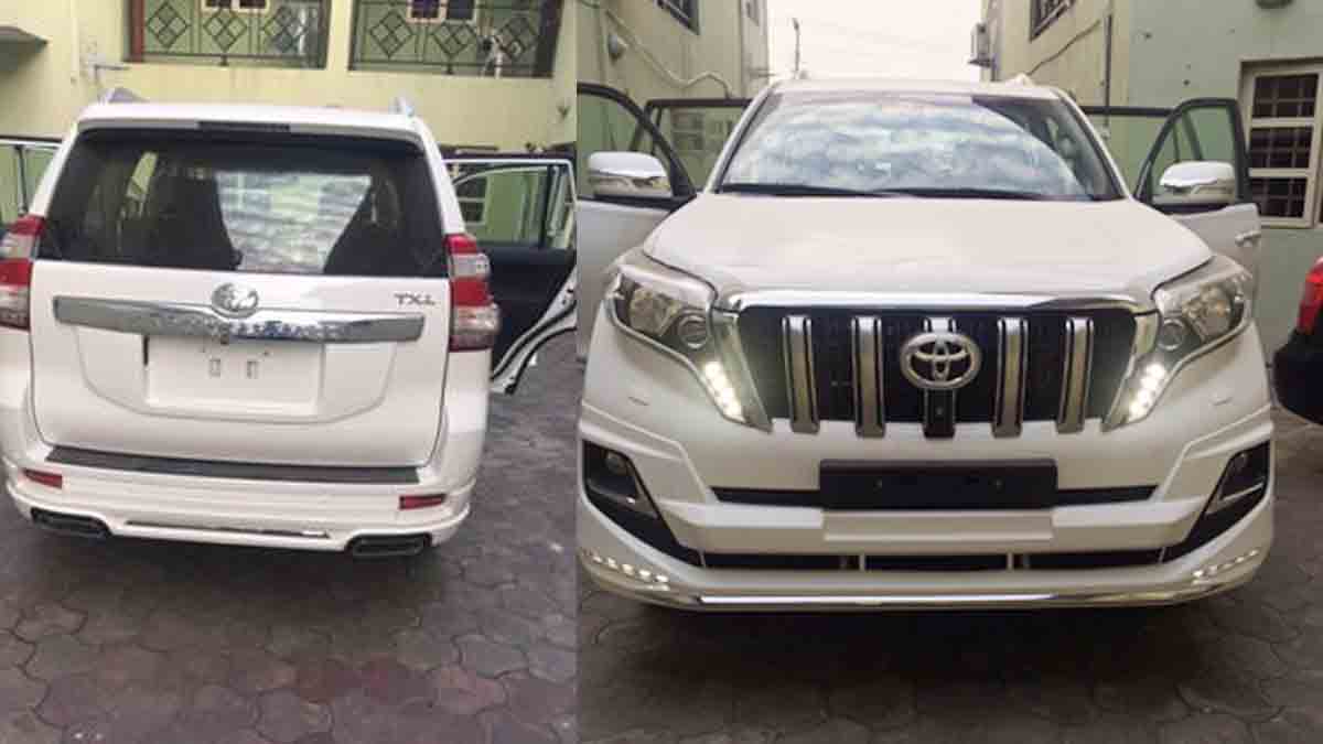 Tonto Dikeh Toyota Prado TXL