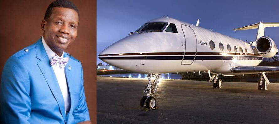 Pastor Enoch Adejare Adeboye Private jet carmart