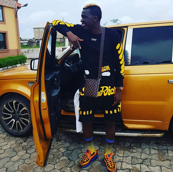 Akpororo’s Range Rover sport