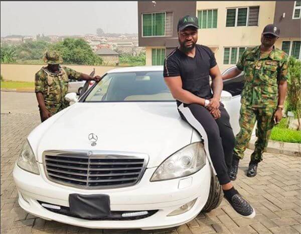 Harrysong’s Mercedes Benz S class