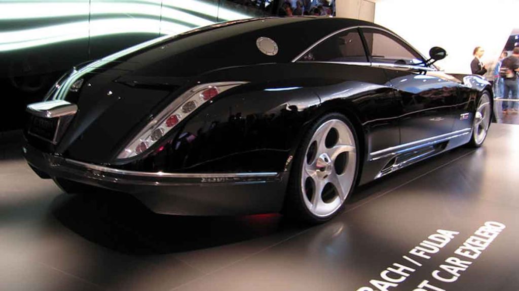 mercedes-maybach exelero backview