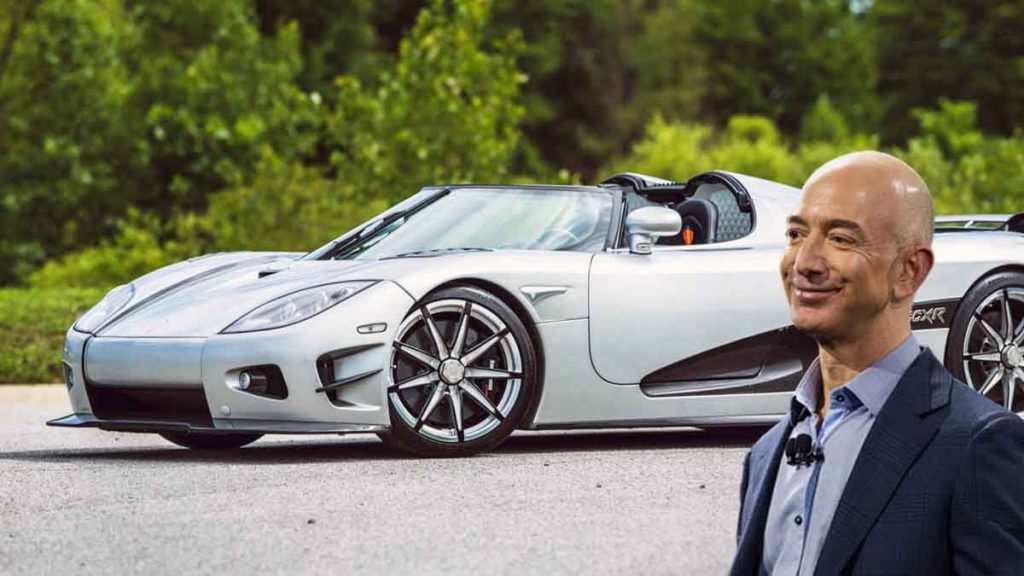 jeff bezos Koenigsegg CCXR Trevita