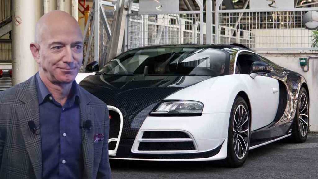 jeff bezos Bugatti Veyron Mansory