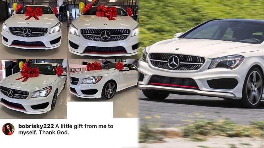 Bobrisky  Mercedes Benz CLA250