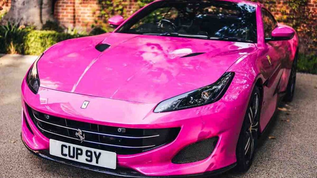 Femi Otedola gift DJ Cuppy a Ferrari Portofino 