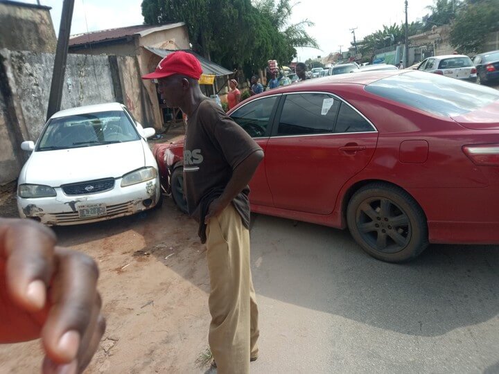 Toyota Camry Crashes Into Nissan 2