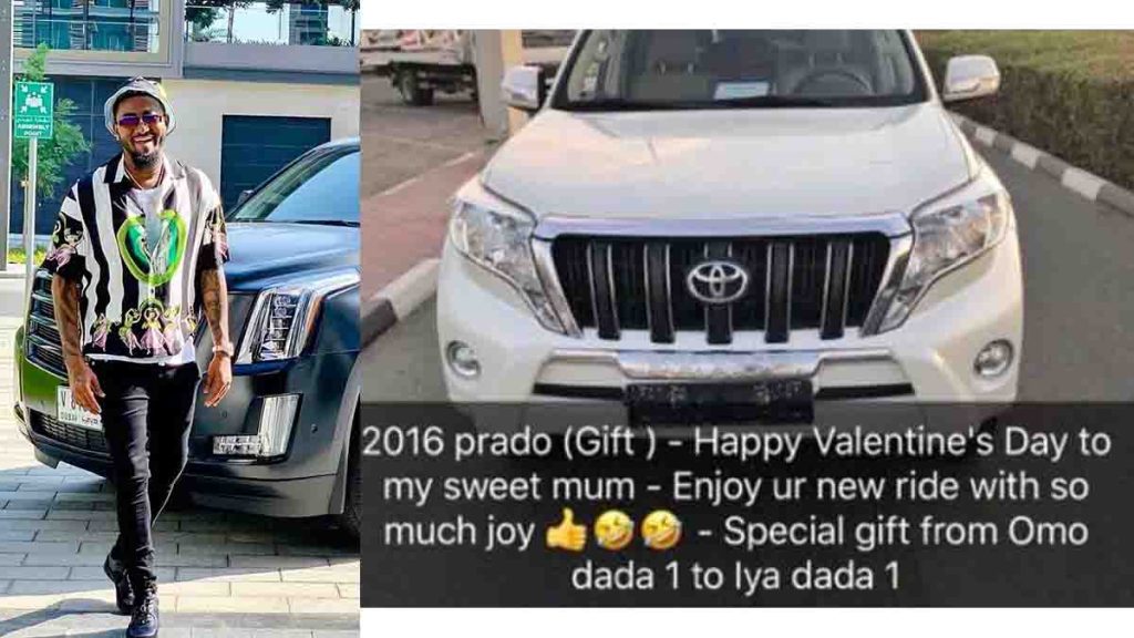 BNaira Got His Mother A 2016 Prado 