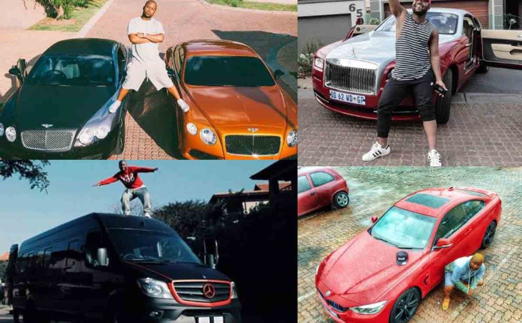 Cassper Nyovest cars