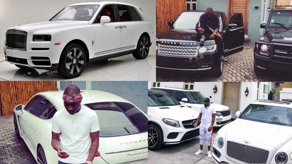 Davido new cars