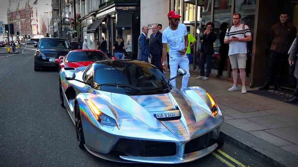 Pierre-Emerick Aubameyang - Ferrari LaFerrari