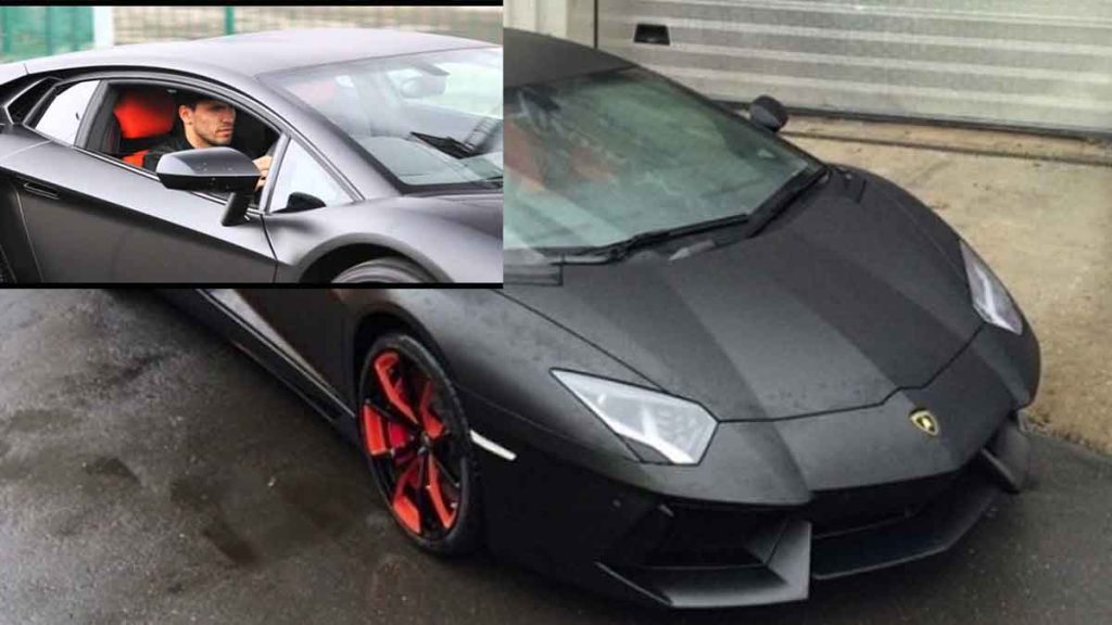 Sergio Aguero - Lamborghini Aventador