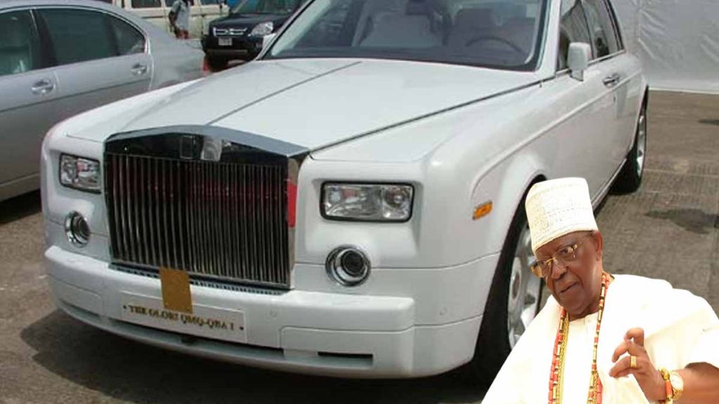 otunba subomi balogun rolls royce