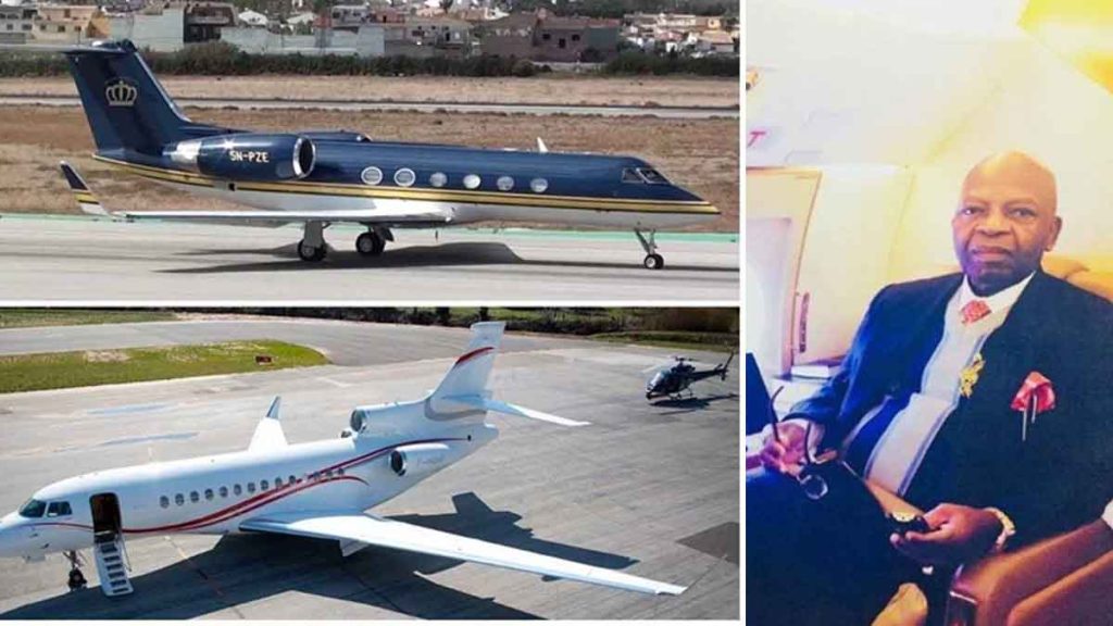 Arthur Eze  Private Jet