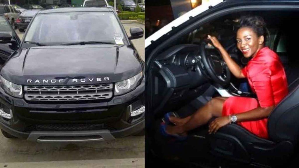 Genevieve Nnaji Range Rover Evouge 