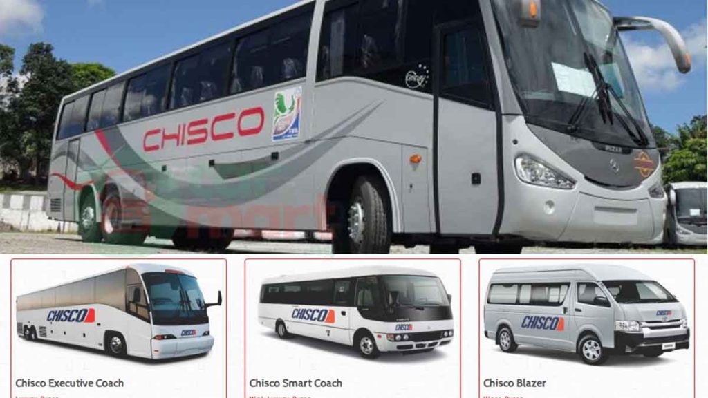 Chisco Transport Price List 2020, Terminals Locations, Online Booking and Contacts