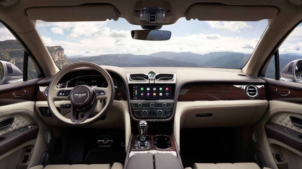 2021 Bentayga interior