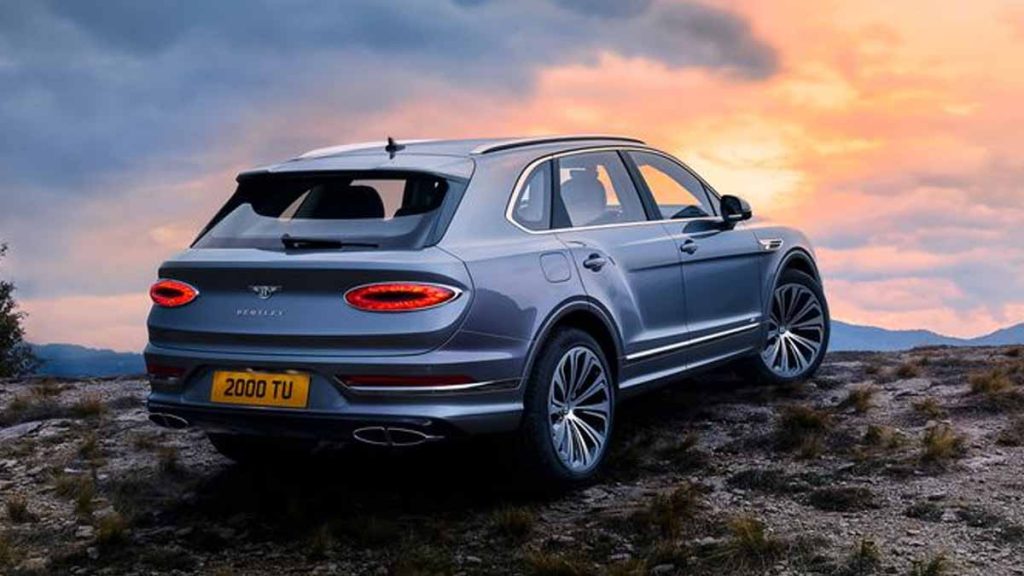  2021 Bentley Bentayga backview