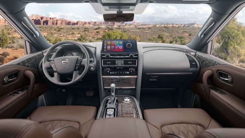 2021 Nissan Armada interior