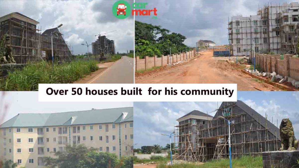 Godwin Maduka Houses for the communities