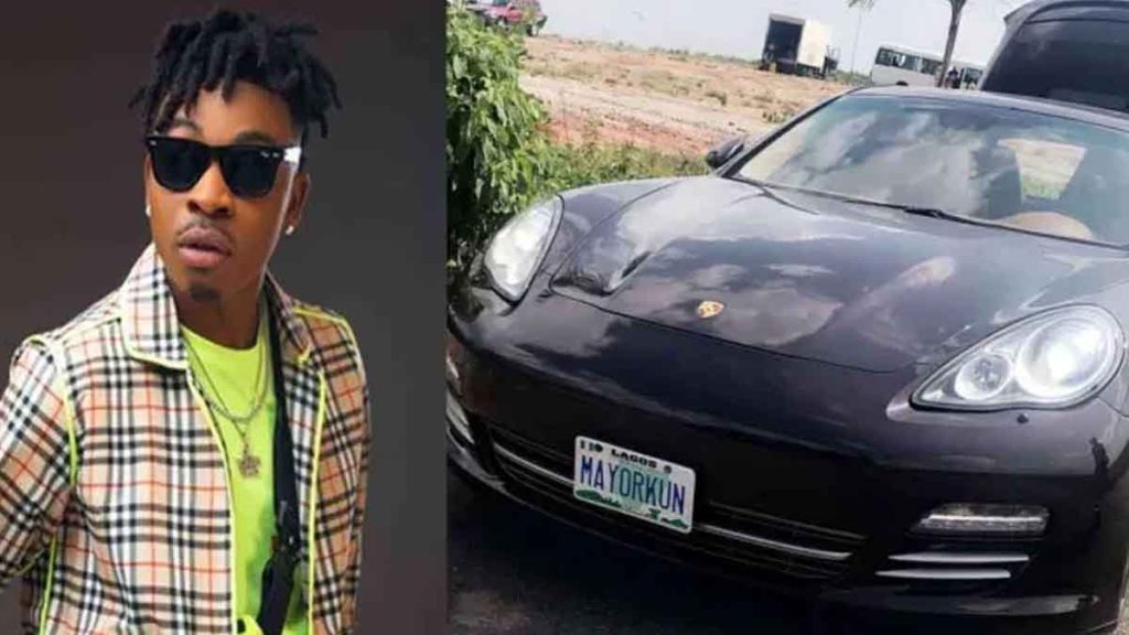 Mayorkun Porsche Panamera Turbo