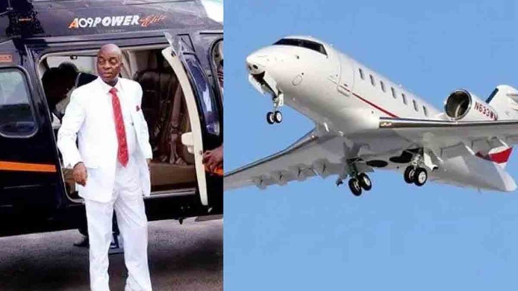 Bishop David Oyedepo Private Jets