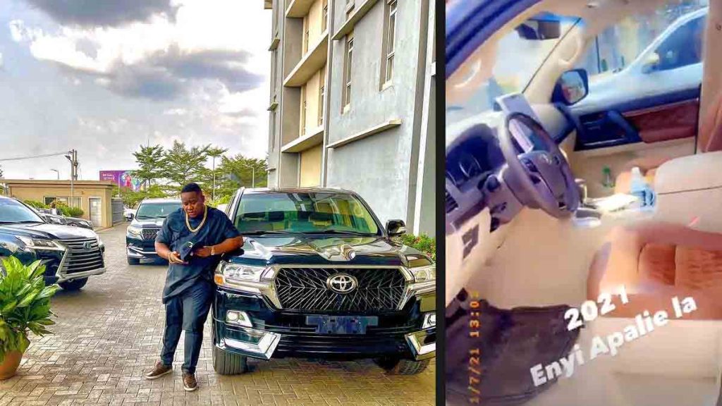 Cubana Chiefpriest Buys 2021 Toyota Land Cruiser