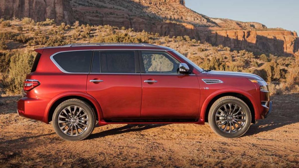 2021 Nissan Armada sideview