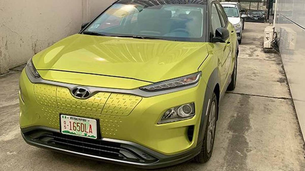 Hyundai Kona Electric  car in Nigeria