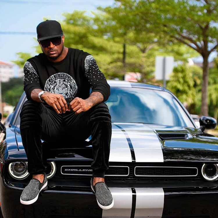 Peter okoye dodge challenger