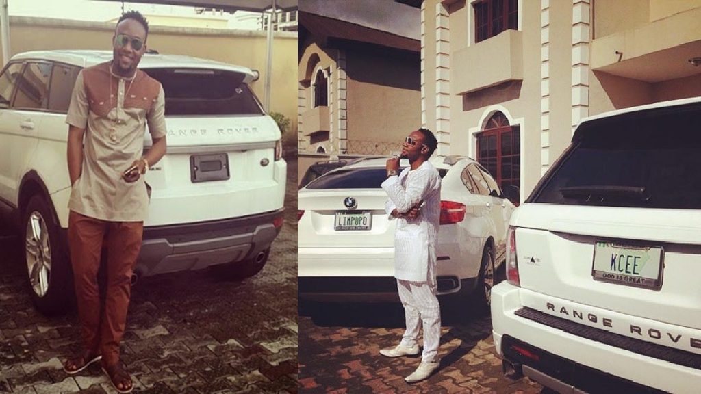 kcee Rang Rover Sport