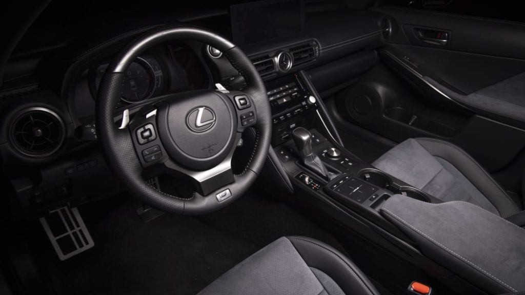 2022 Lexus IS 500 F Sport interior