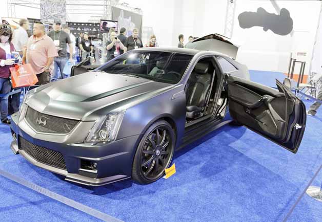 Justin Bieber Cadillac CTS-V