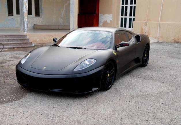 Justin Bieber Ferrari F430