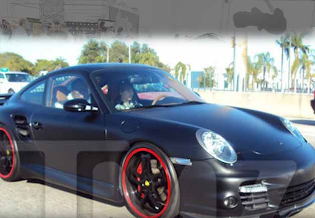 Justin Bieber Porsche 911 Turbo