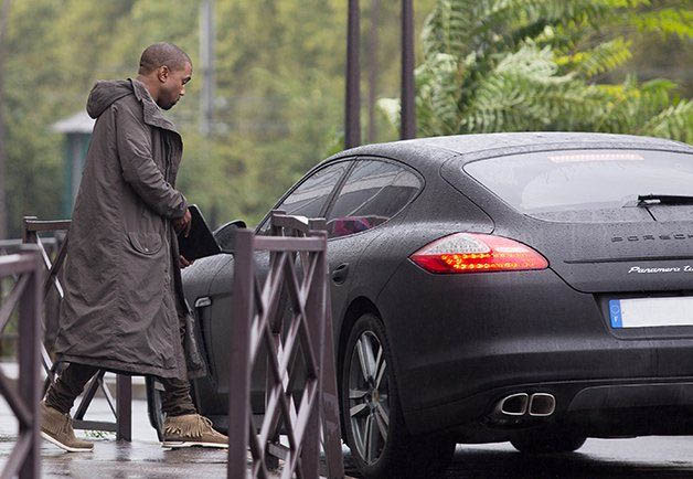 kanye west Porsche Panamera