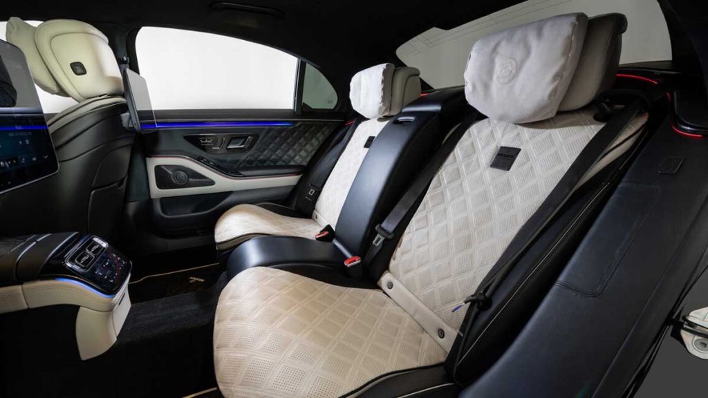 Brabus New B50 of S Class interior