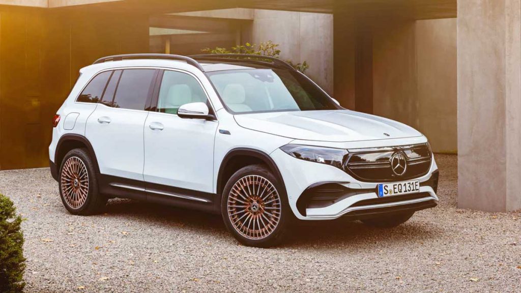 Mercedes-Benz Revealed 2022 EQB GLB250 Crossover with a Plug