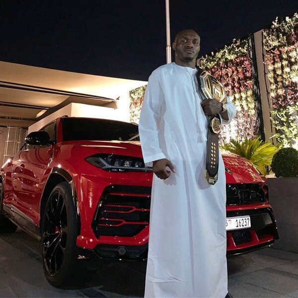 Kamaru Usman Lamborghini Urus