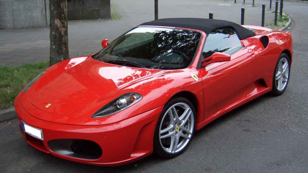 Lionel Messi Ferrari F430 Spider