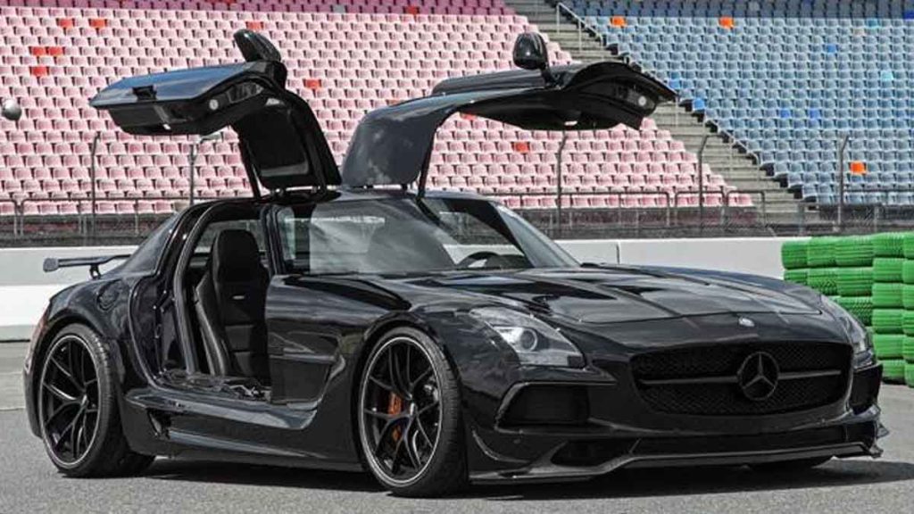 Lionel Messi Mercedes SLS AMG