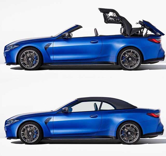 2022 BMW M4 Convertible with all-wheel drive