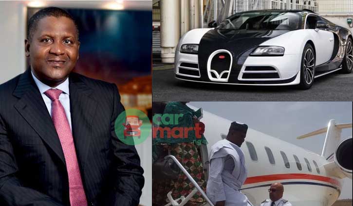 Aliko Dangote Cars and Private Jet in 2021 – Dangote Car Gallery