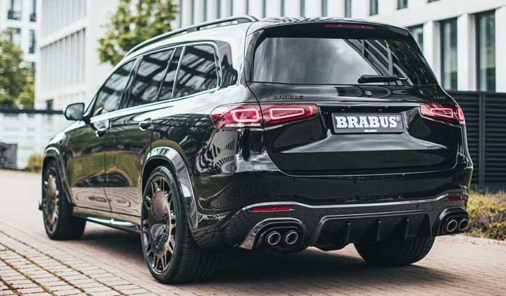 Brabus 800 GLS back view