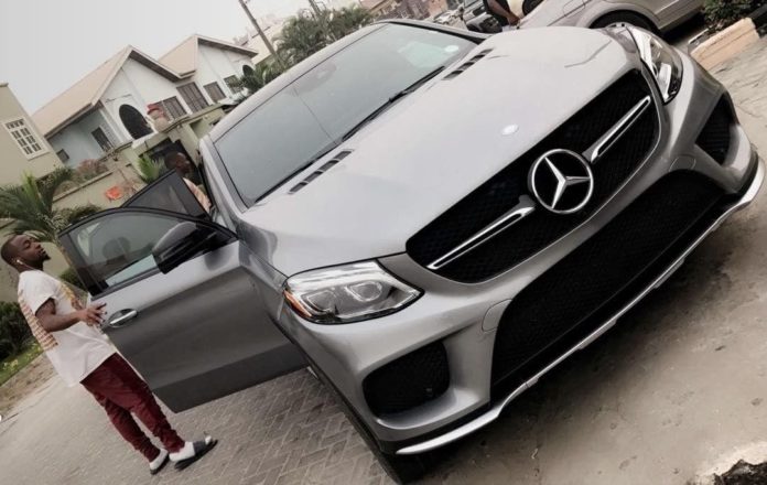 Davido Mercedes-Benz GLE class 450