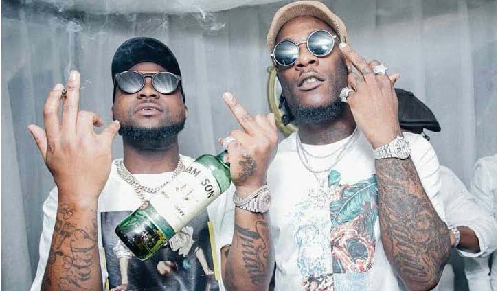 Davido and Burna Boy 