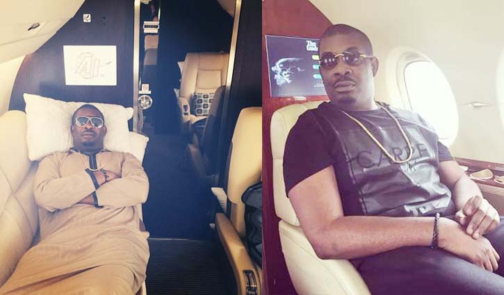 Don Jazzy Private Jet