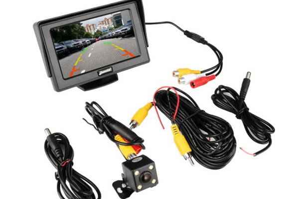 Jansite One-Wire Installation Backup Camera