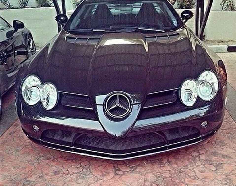 Paul Enenche Mercedes SLR McLaren